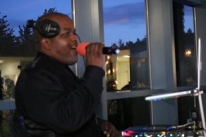 Seattle DJ Brodini on the mic